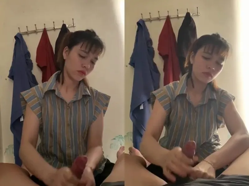 Anh trai đi vắng, ép bồn chứa tinh của anh trai sục cây hàng xuất tinh